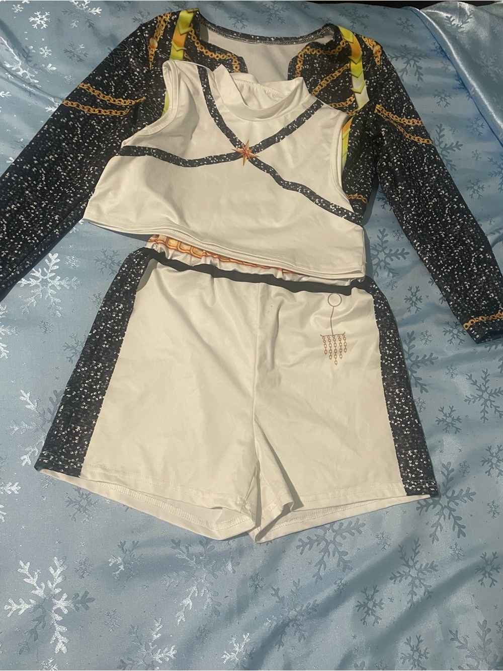 K-pop demon hunters Rumi 3 pieces Outfit fits 7-8 years.
